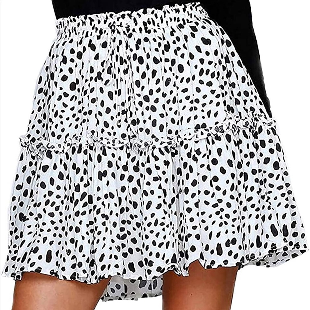 Cheetah Print Skirt